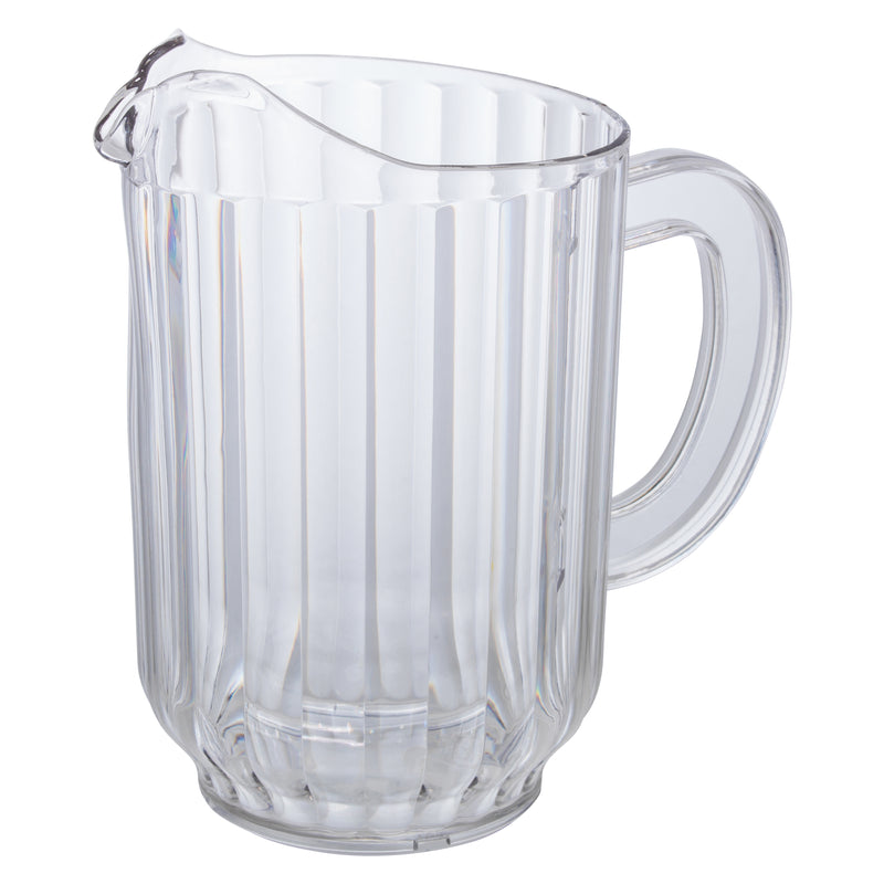 Winco WPC-60 60 Oz Water Pitcher Polycarbonate Clear with Handle