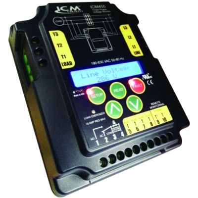 ICM Controls Voltage Monitor 18/240 VAC Three Phase ICM455