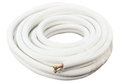 iCOOL IC1412LS25, 1/4 in x 1/2 in x 25 ft Mini Split Line Set, Insulated Copper Refrigerant Lines, 1/2 in Suction Insulation