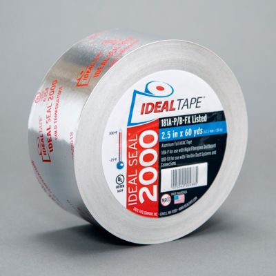 Ideal Tape 32000B02160060AOABI Foil Tape 2 1/2" x 180'