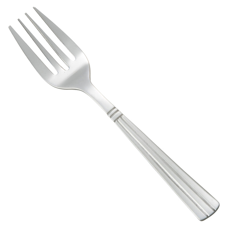12 pack Winco 0007-06 Regency Salad Fork, 18/0 Heavyweight