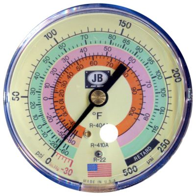 JB Gauge 3 1/8" Gauge M2-820