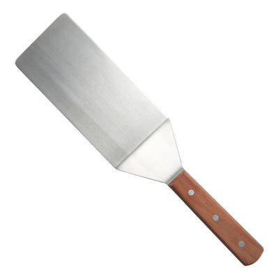 Winco TN48 4 Inch Turner with 8 Inch Blade Dishwasher Safe Stainless Steel