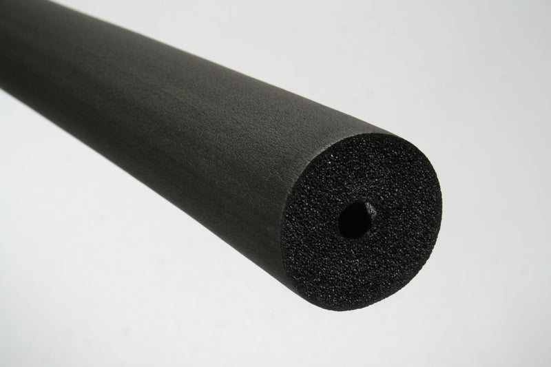 K-Flex 6RX148078, 7/8 in ID Pipe Insulation x 6 ft, Black Closed-Cell Foam Tube, R11.6, Insul-Tube 180