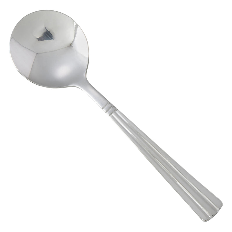 12 pack Winco 0007-04 Regency Bouillon Spoon, 18/0 Heavyweight