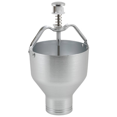 Winco APCD-6 6-1/2 Inch Batter Dispenser 8 Portion Settings Aluminum