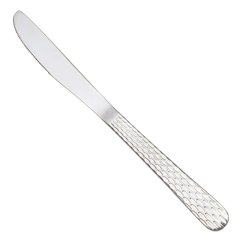 12 pack Winco 0023-08 Caspian Dinner Knife, 18/0 Medium Weight