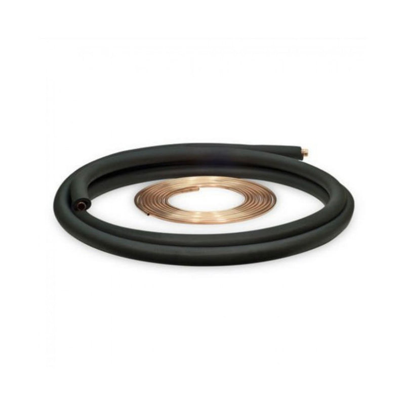 Linesets Inc 61220500T188L, 3/8 in x 3/4 in x 50 ft AC Line Set, Insulated Copper Lines, 1/2 in Insulation on Both Lines, Sweat Connections