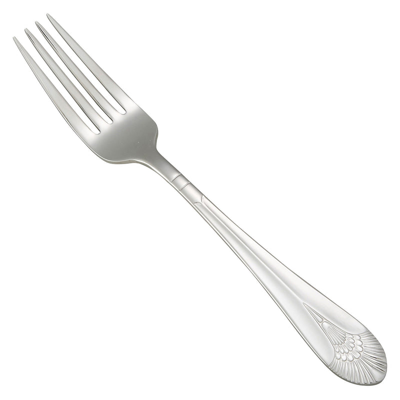 12 pack Winco 0031-11 Peacock Table Fork, 18/8 Extra Heavyweight