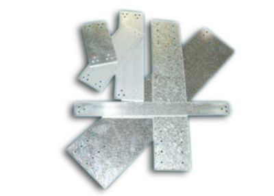 M&M Nail Plate 3" x 8" 12 GA Steel MP-NP381212-1