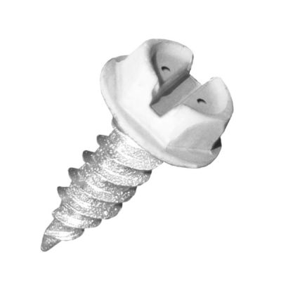 Malco® Sheet Metal Screw Drilling Hex/Slotted 8 x 2 1/4" Steel Painted PO8X2ZW
