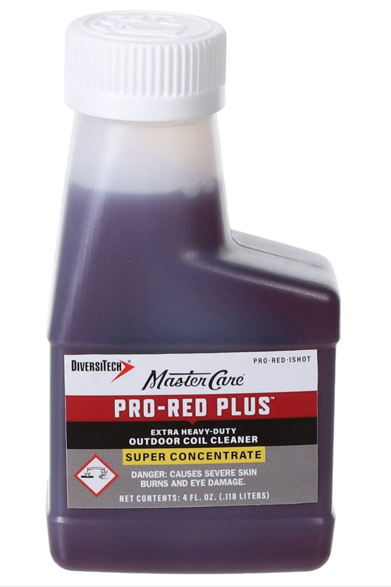 MasterCare PRO-RED-1SHOT, Pro-Red+™ 1-Shot Coil Cleaner 4 oz