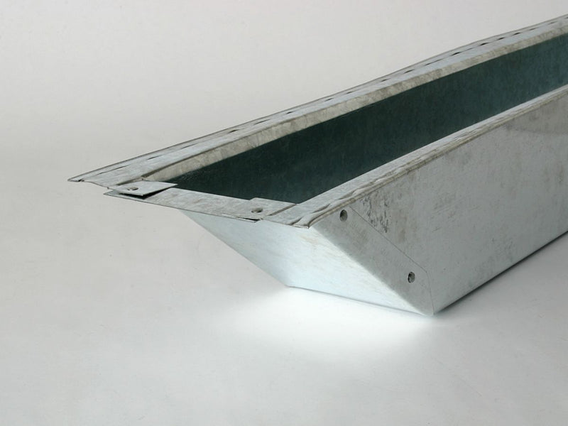 Miami Tech LC45A-10, 4 in x 5 in x 4 in. 10 ft Line Cover, Gray, Silver