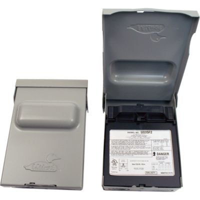 Midwest® Fused Disconnect 60 Amp 120 VAC 3-Pole Single Phase 13157