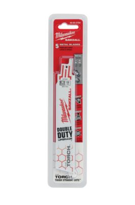 Milwaukee® Torch 6" 18 TPI Bi-Metal for Reciprocating Saws 5 Pack 48-00-5784
