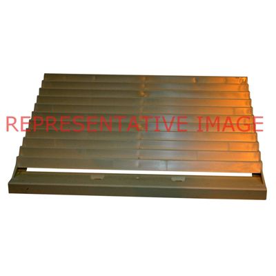 M&M Grille Frame Material 1/2" x 1 1/2" x 120" Metal per Foot MP-RAFM