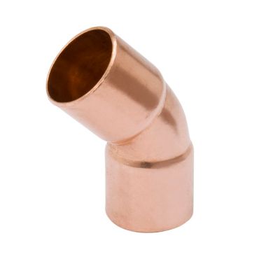 Streamline W 03034R Copper 45° Elbow 7/8"