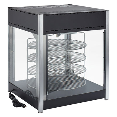 Winco EDM-1K 25-1/4 Inch Countertop Display Merchandiser Rotating with Stainless Steel