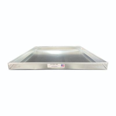 The Metal Shop 010178 Metal Drain Pan 24" x 24"