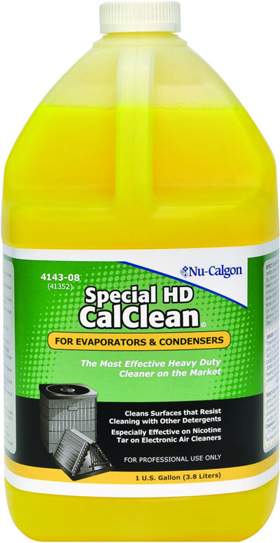Nu-Calgon 4143-08, CalClean® Special HD, HVAC Coil Cleaner, 1 Gallon