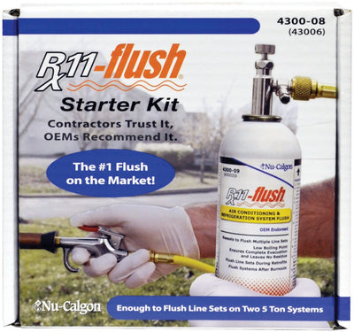 Nu-Calgon 4300-08, Rx11® Flush Starter Kit, 1 lb