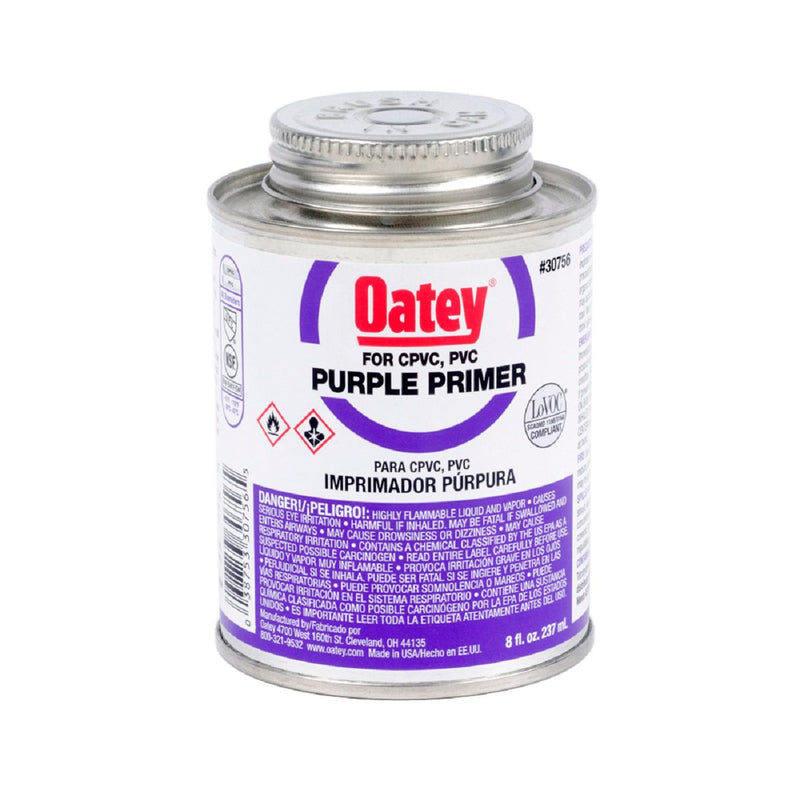 Oatey 530-30756, Purple PVC Primer - 8 oz
