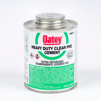 Oatey 530-30876, Heavy Duty PVC Cement - 16 oz