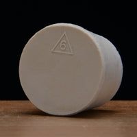 #6 Solid Rubber Stopper