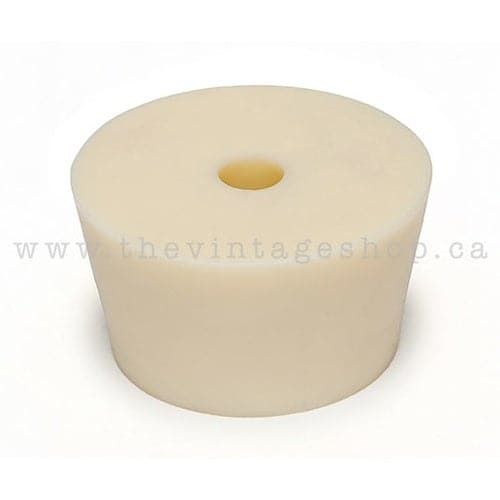 #9.5 Rubber Stopper with Hole - Fits 2000mL Flasks