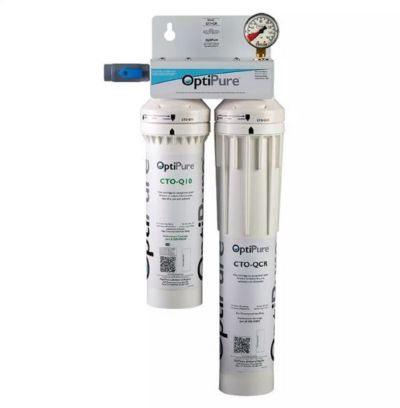 OptiPure Water Filtration System QT1+CR Dual Housing Treatment 160-52080