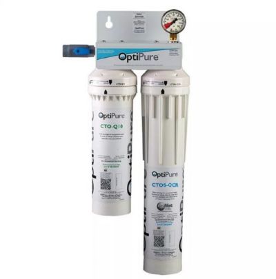 OptiPure Water Filtration System QTI+CR Dual Housing Treatment 160-52081