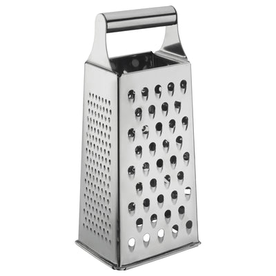 Winco SQG-1 4 Inch Stainless Steel Grater Tapered with Handle