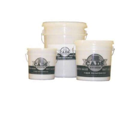 Polymer Adhesives 1-CADS-01W-00, CADS-1(W) - White, Fiber Reinforced Water Based Duct Sealant