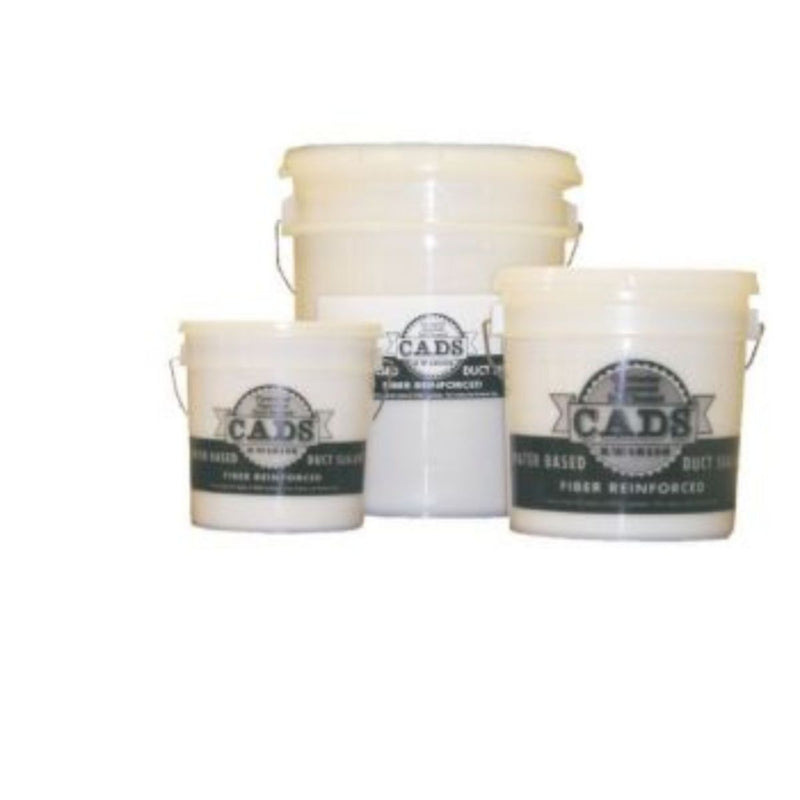 Polymer Adhesives 1-CADS-02W-00, CADS-2(W) - White, Fiber Reinforced Water Based Duct Sealant