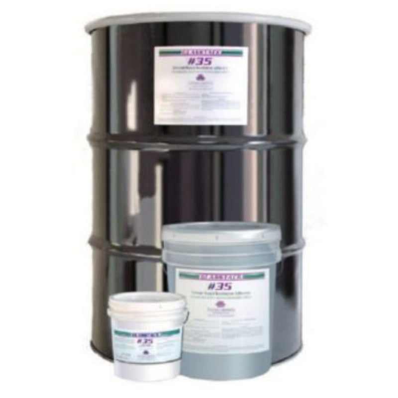 Polymer Adhesives 1-GT35-01W-00, GT35-1(W) - Glasstack 35-1 White, Water Based Insulation Adhesive, 1 Gallon