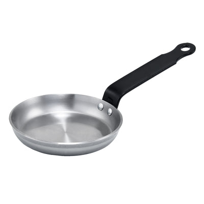 Winco CSPP-4 4-3/4 Inch Dia Riveted Handle Blini Pan Carbon Steel