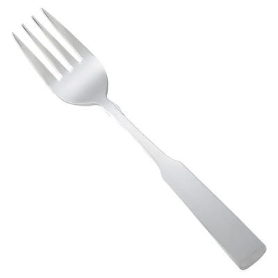 12 pack Winco 0025-06 Houston Salad Fork, 18/0 Heavyweight