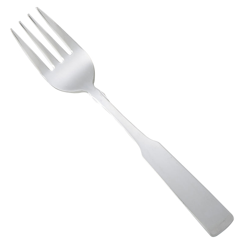 12 pack Winco 0025-06 Houston Salad Fork, 18/0 Heavyweight