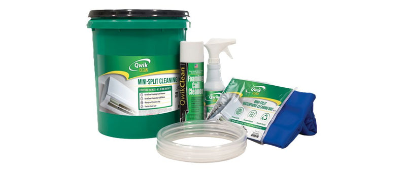 QwikProducts QT2790, QwikProducts® QwikClean Mini-Split Cleaning Kit