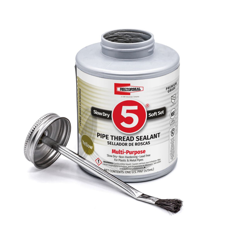 RectorSeal 25431, RectorSeal® #5 Multi-Purpose Pipe Thread Sealant, 16 oz