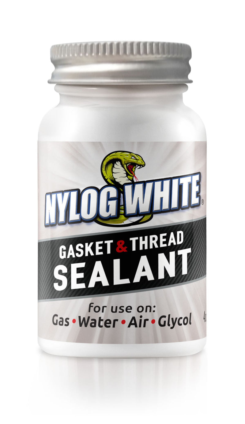Refrigeration Technologies RT202W, Nylog White Sealant, 4 oz