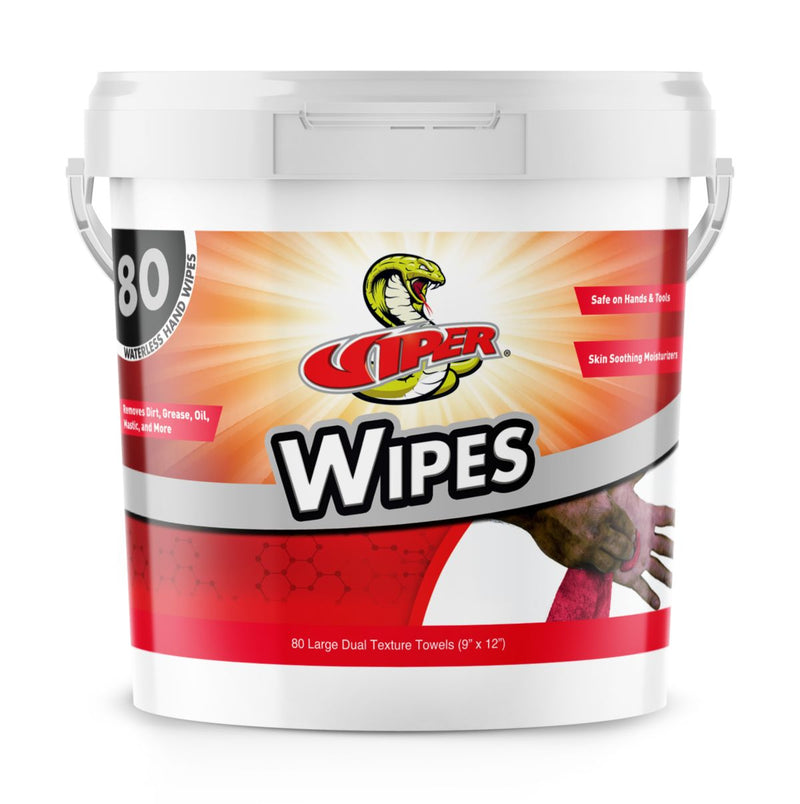 Refrigeration Technologies RT600D, Viper Wipes 80 Wipes Per Buckets with Dual Textured Towel