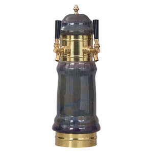 Micro Matic CT200-2 7-3/8 Inch Diameter Air Cooled Draft Beer Tower Ceramic