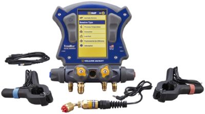 Yellow Jacket® Refrigerant Manifold Digital Hook Handle A2L Compatible 40881