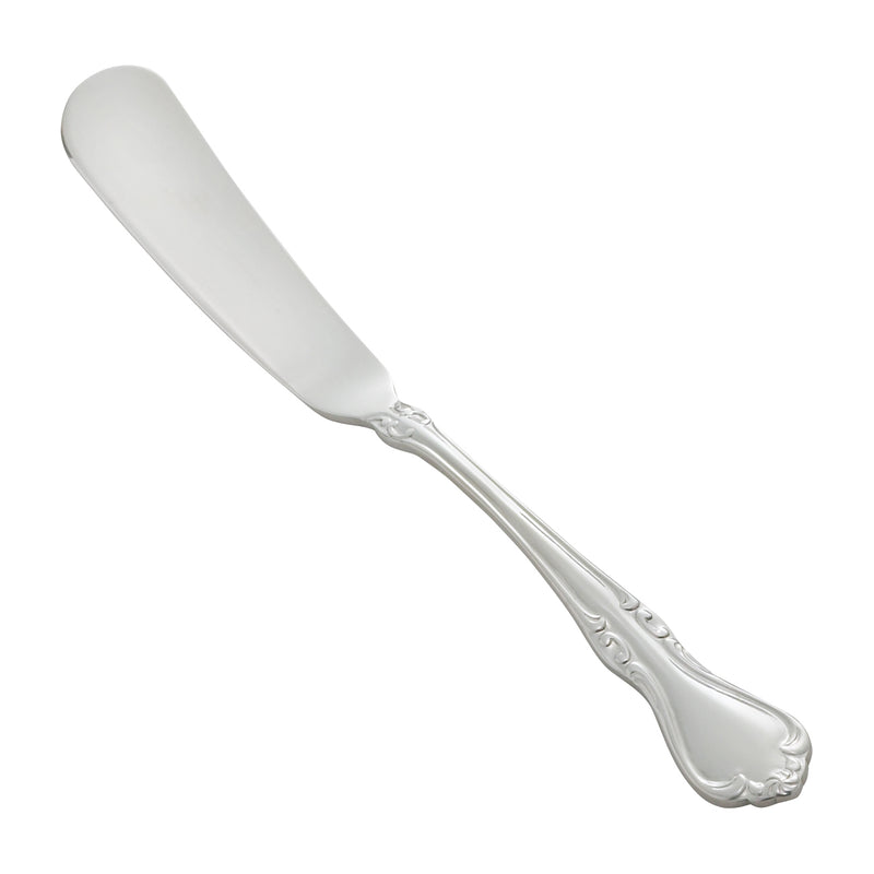 12 pack Winco 0039-12 Chantelle Butter Spreader, 18/8 Extra Heavyweight