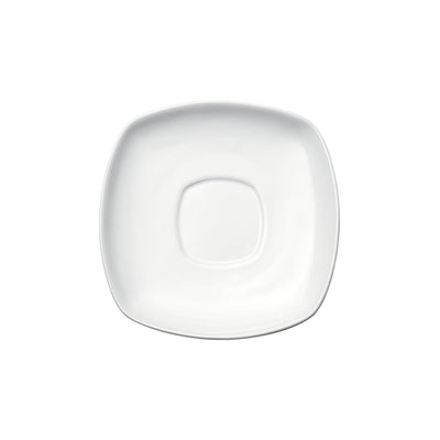 Winco RSS-6 Royalsquare Saucer 6"L X 6"W X 3/4"H
