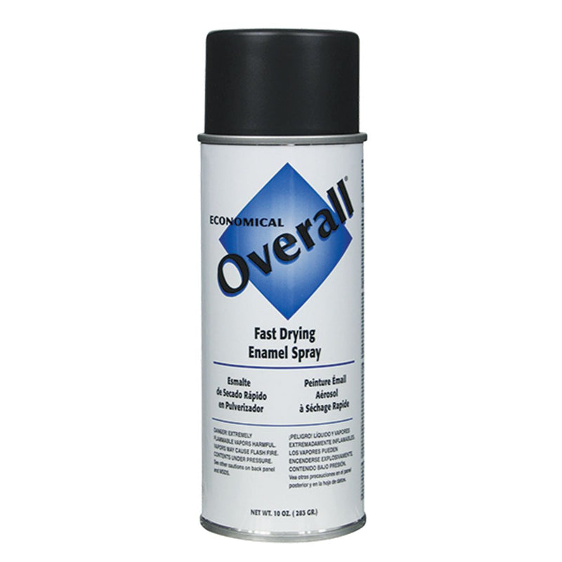 Rust-Oleum 799-002V, Spray Paint, GP Flat Blk,10 oz, 10 oz Can