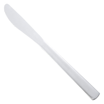 12 pack Winco 0002-08 Windsor Dinner Knife, 18/0 Medium Weight