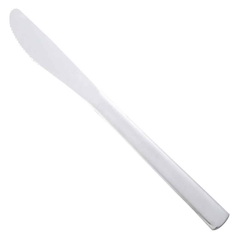 12 pack Winco 0002-08 Windsor Dinner Knife, 18/0 Medium Weight