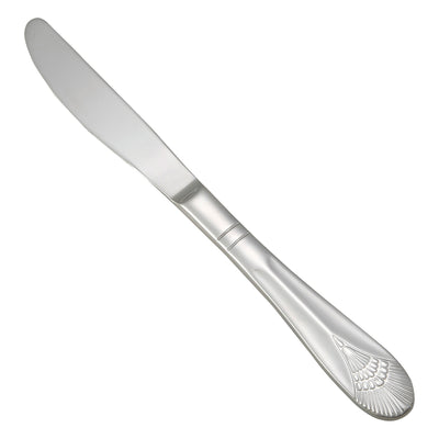 12 pack Winco 0031-08 Peacock Dinner Knife, Extra Heavyweight